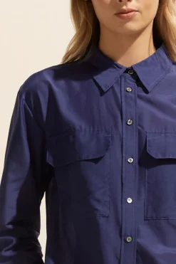 zoe kratzmann Tops|Abroad Top-Slate