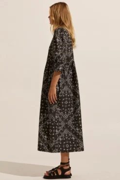zoe kratzmann Dresses|Adapt Dress-Black Bandana