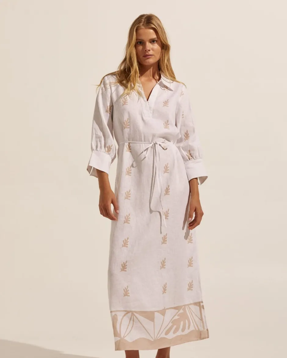 zoe kratzmann Dresses|Adrift Dress-Frond Stone