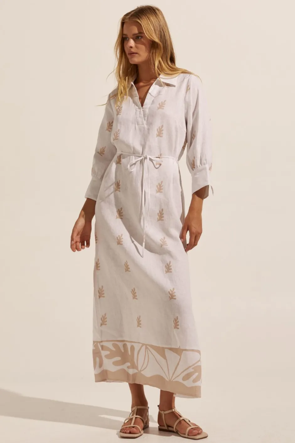 zoe kratzmann Dresses|Adrift Dress-Frond Stone