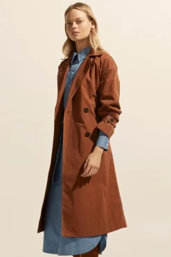 zoe kratzmann Coats|Agent Coat-Sienna
