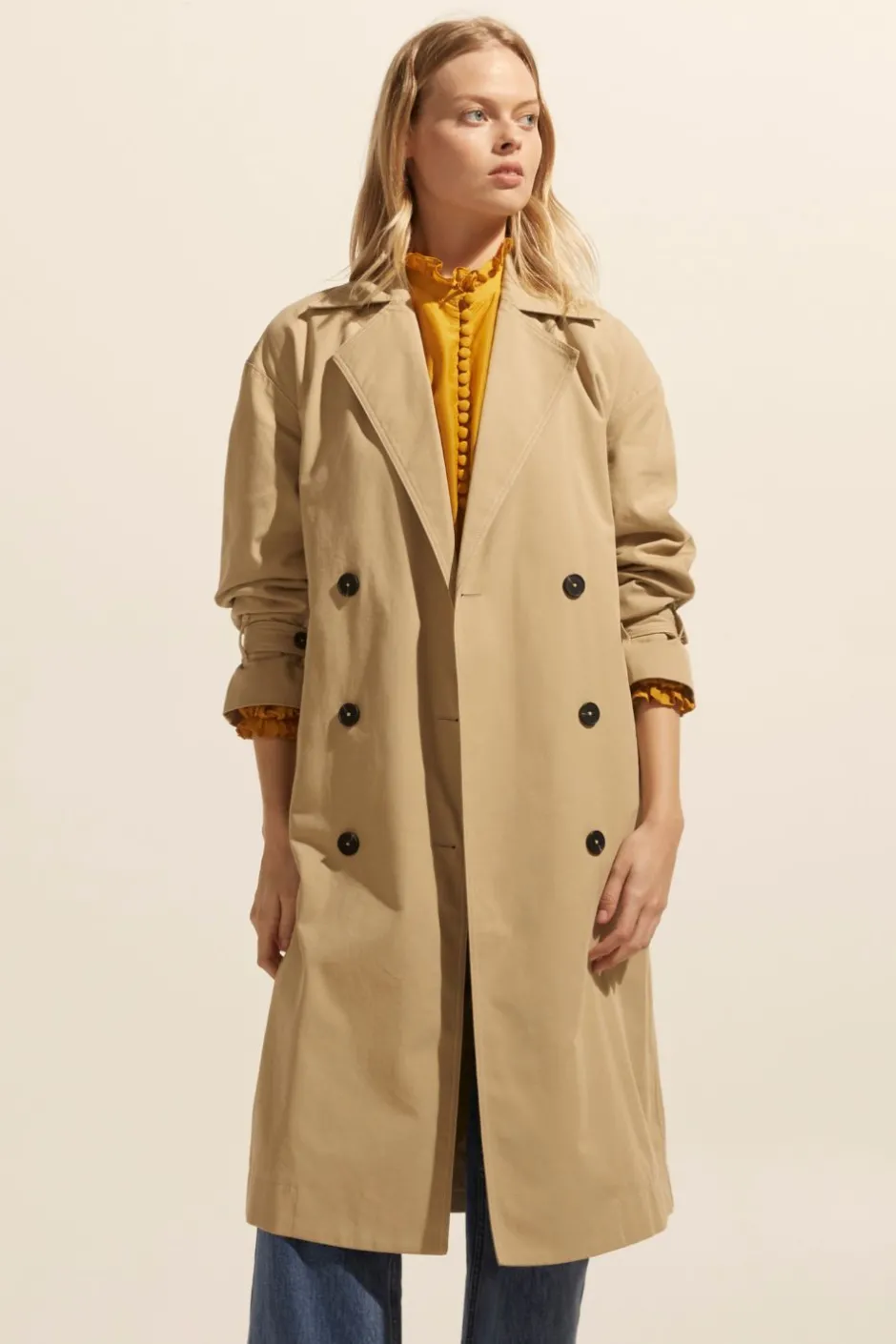 zoe kratzmann Coats|Agent Coat-Stone