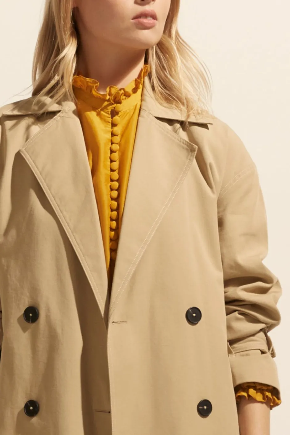zoe kratzmann Coats|Agent Coat-Stone