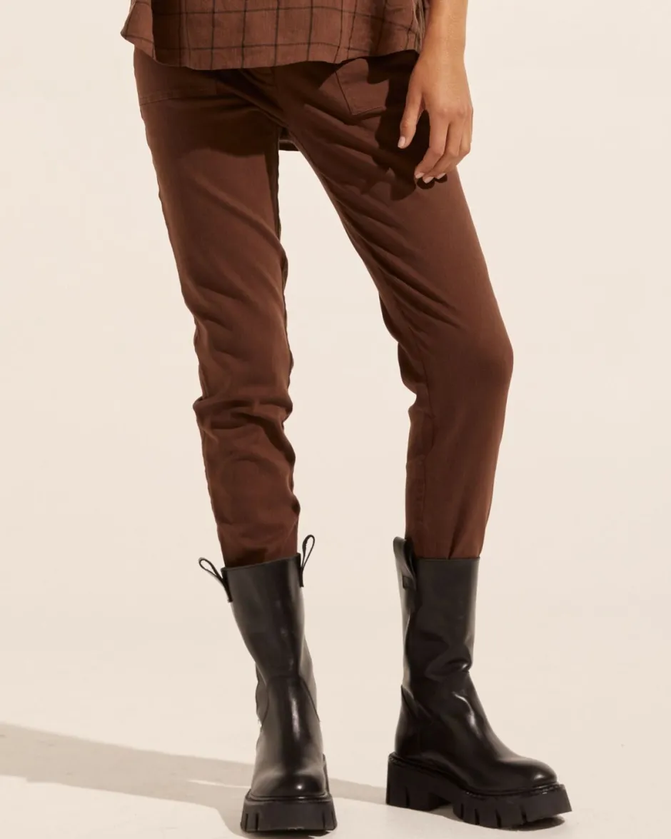 zoe kratzmann Bottoms|Allied Pant-Chocolate