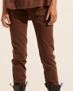 zoe kratzmann Bottoms|Allied Pant-Chocolate