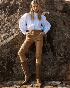 zoe kratzmann Bottoms|Allied Pant-Latte