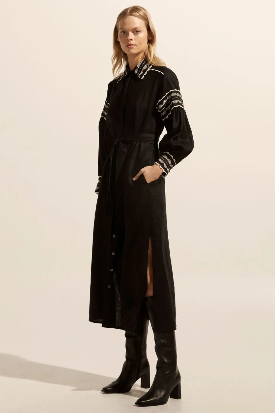 zoe kratzmann Dresses|Amplify Dress-Black