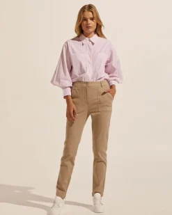 zoe kratzmann Tops|Ardent Top-Strawberry Stripe
