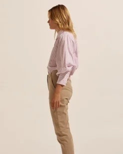 zoe kratzmann Tops|Ardent Top-Strawberry Stripe