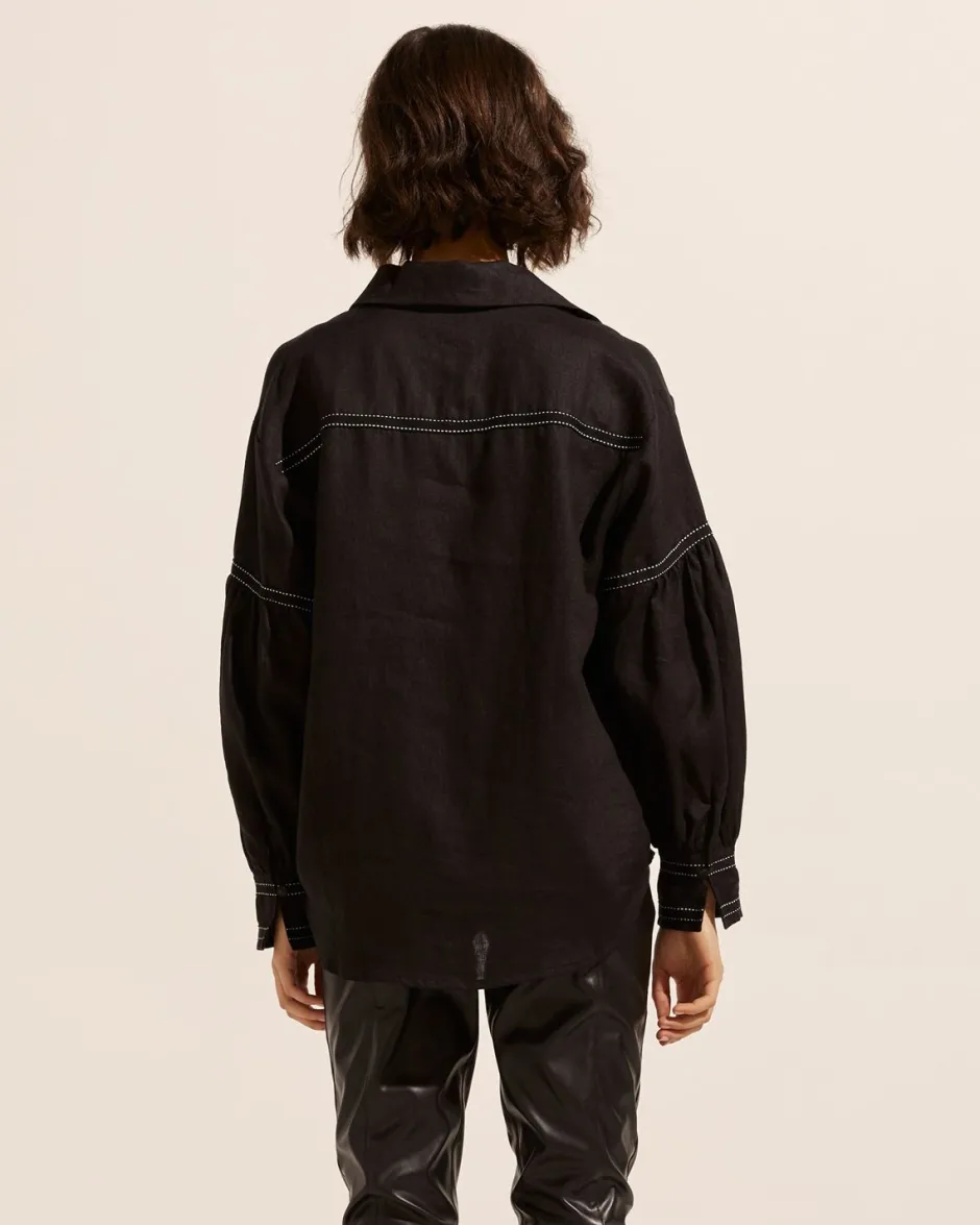 zoe kratzmann Tops|Bounty Top-Black