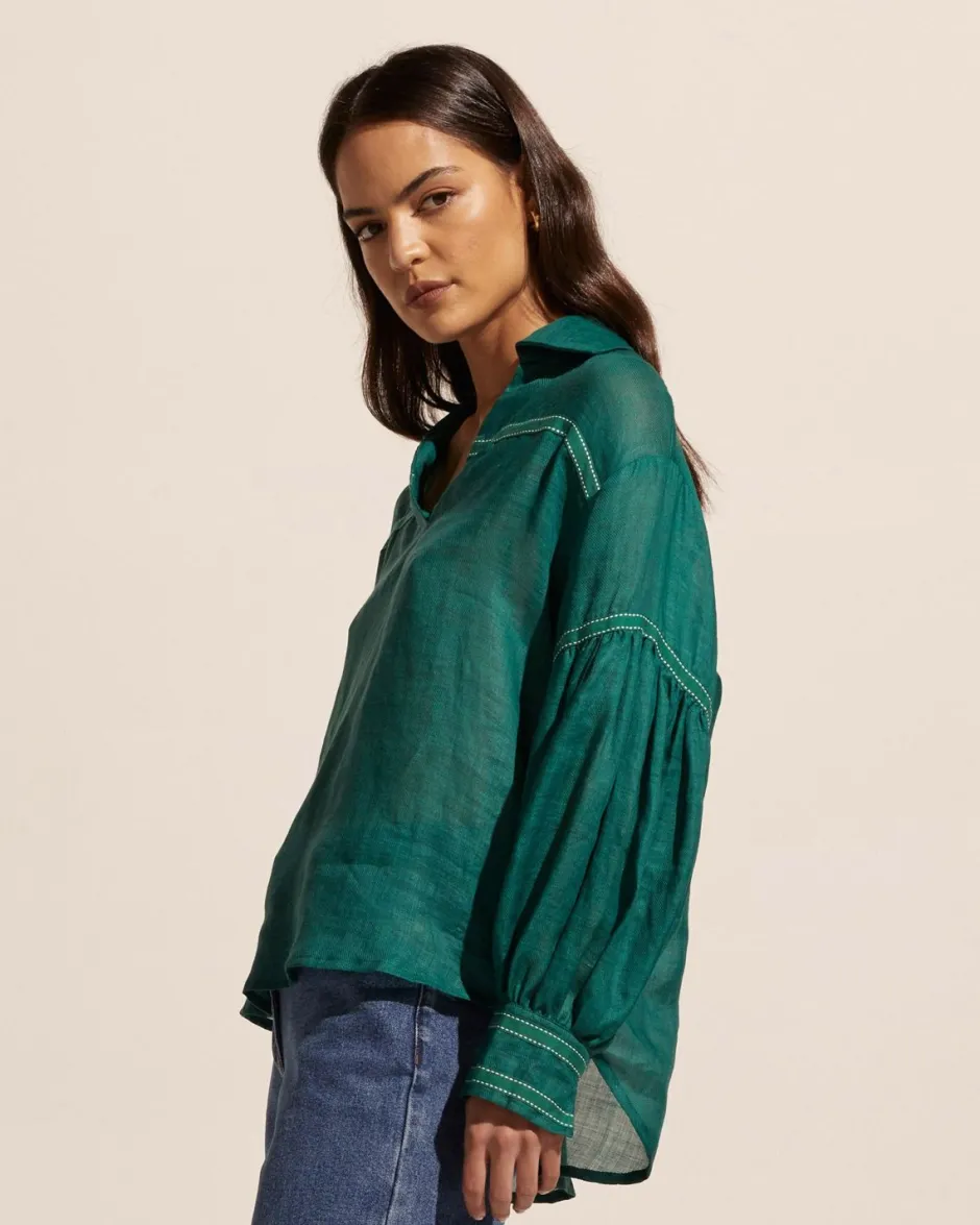 zoe kratzmann Tops|Bounty Top-Juniper