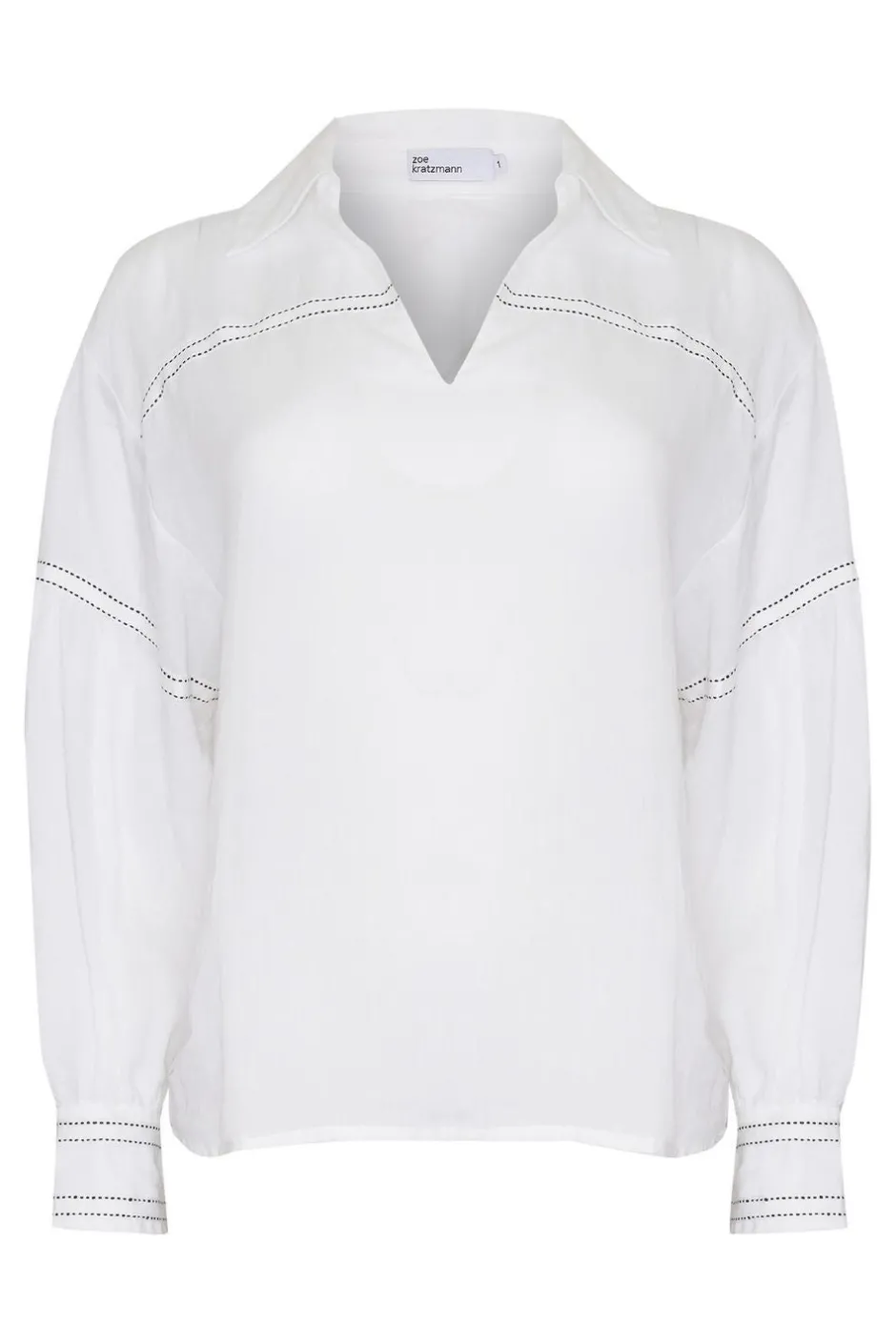 zoe kratzmann Tops|Bounty Top-Porcelain
