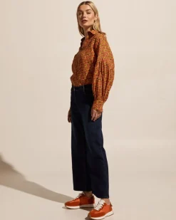 zoe kratzmann Tops|Bounty Top-Sunset Floral