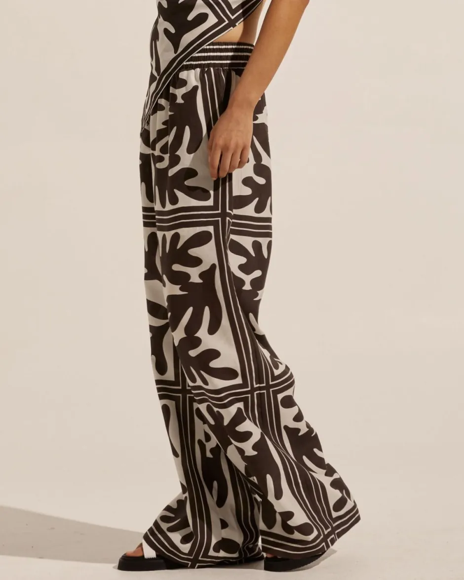 zoe kratzmann Bottoms|Breeze Pant-Frond Choc