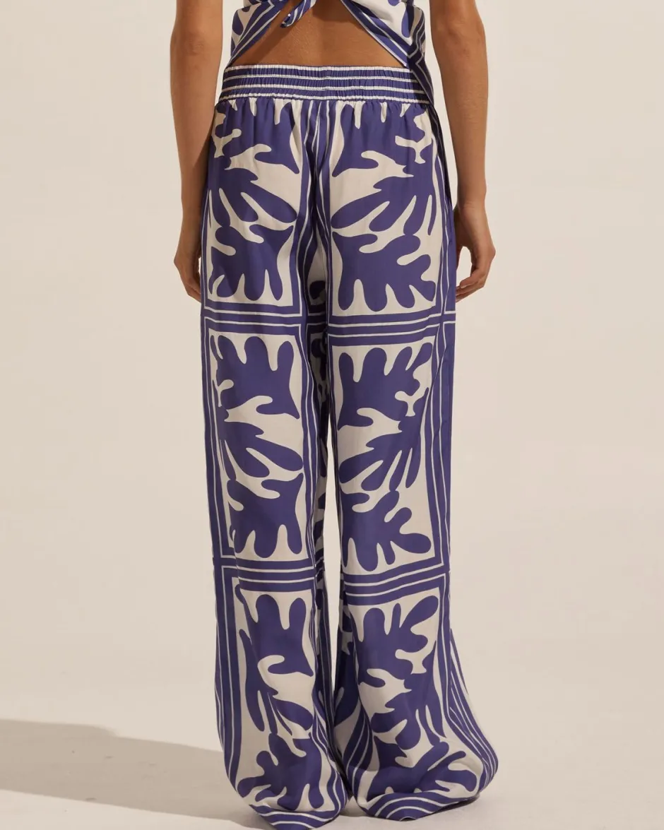 zoe kratzmann Bottoms|Breeze Pant-Frond Wave