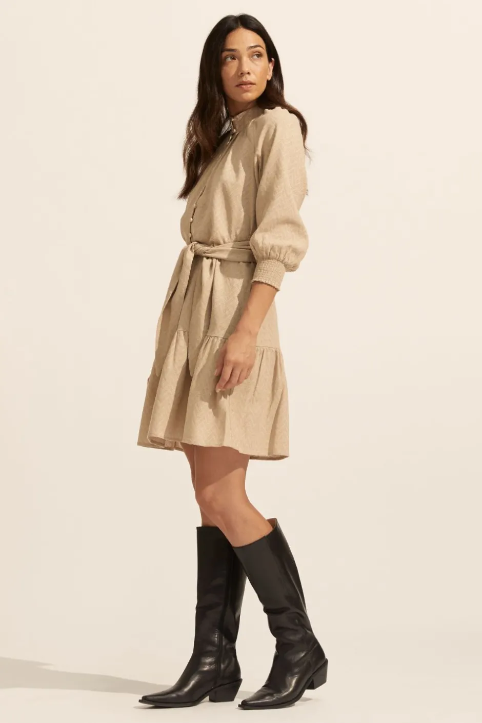 zoe kratzmann Dresses|Cater Dress-Mushroom