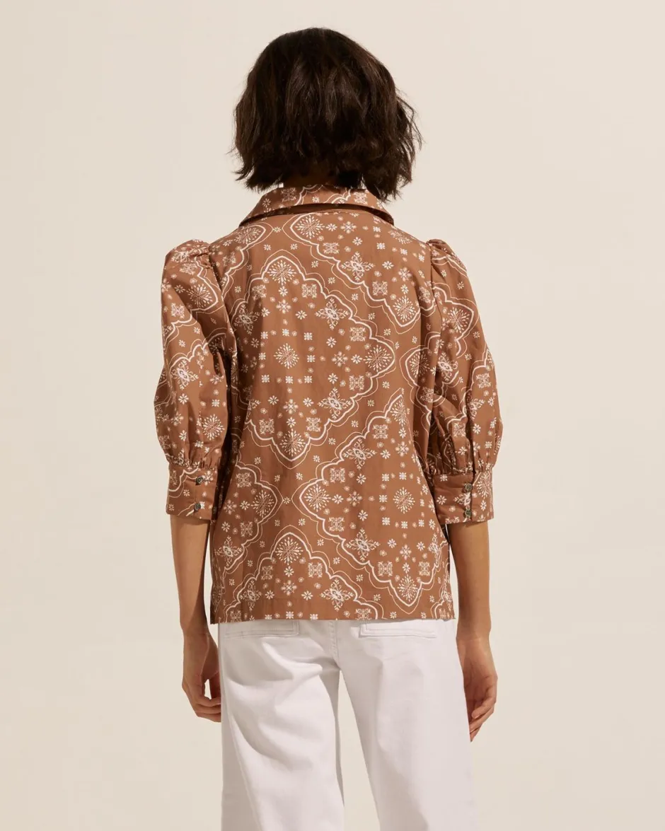 zoe kratzmann Tops|Clarity Top-Cafe Bandana