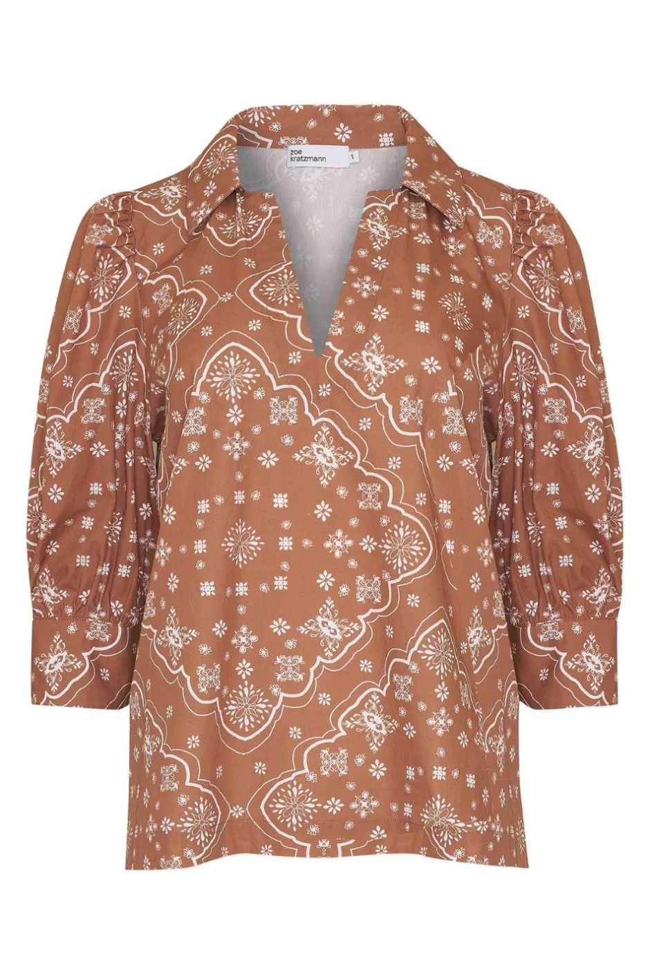 zoe kratzmann Tops|Clarity Top-Cafe Bandana