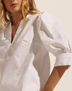 zoe kratzmann Tops|Clarity Top-Porcelain