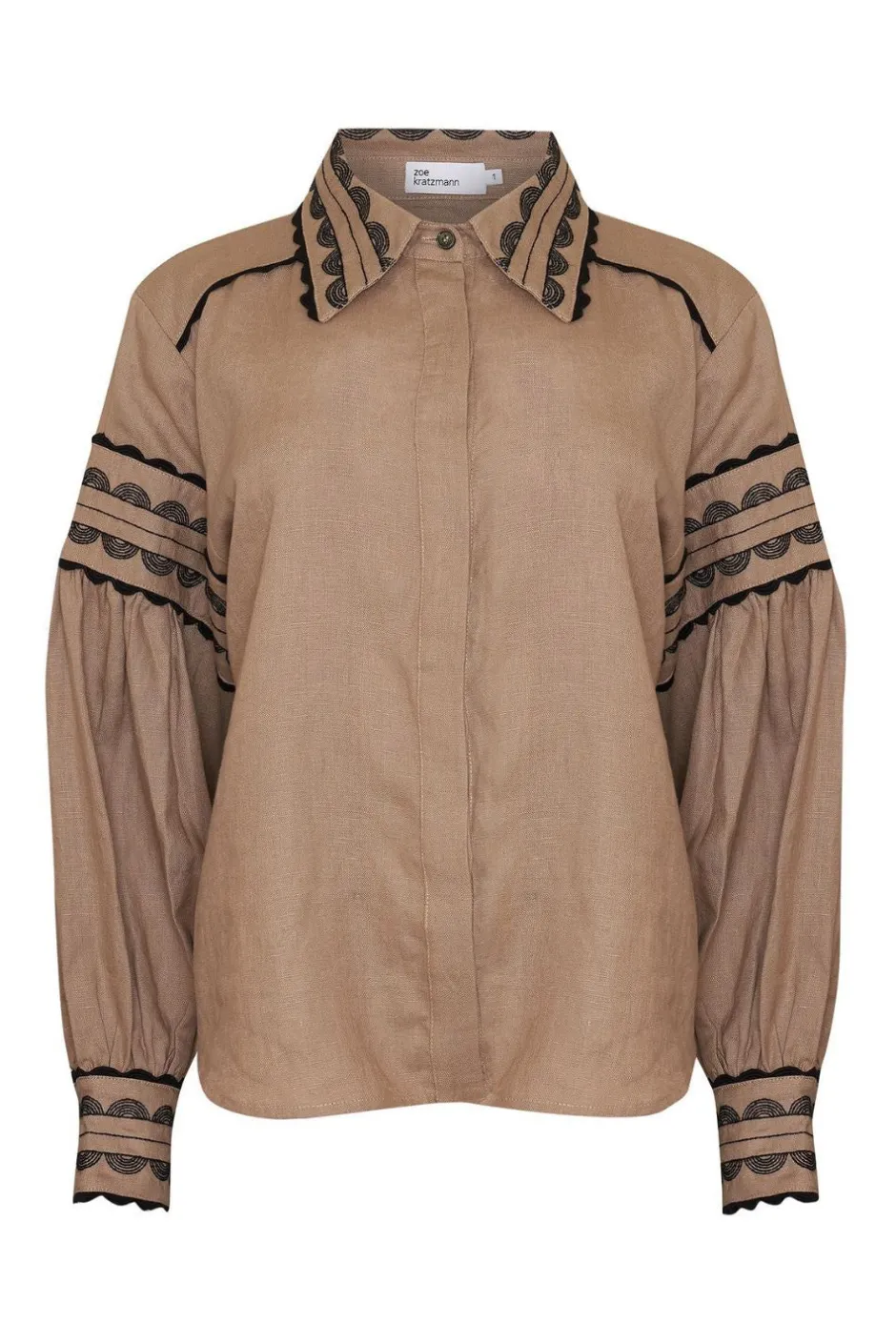 zoe kratzmann Tops|Coax Top-Stone