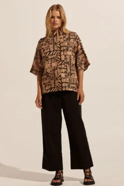 zoe kratzmann Bottoms|Collective Pant-Black