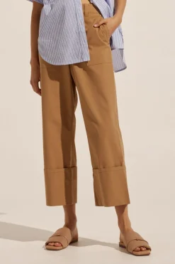 zoe kratzmann Bottoms|Collective Pant-Camel