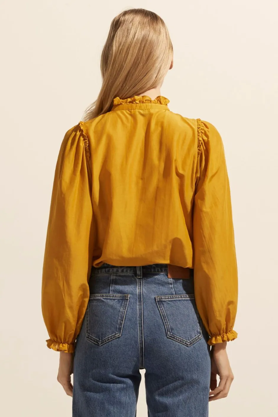 zoe kratzmann Tops|Context Top-Ochre