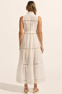 zoe kratzmann Dresses|Crescent Dress-Porcelain