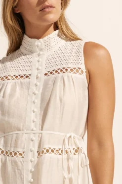 zoe kratzmann Dresses|Crescent Dress-Porcelain