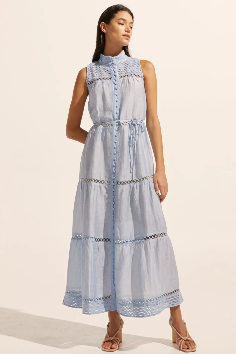 zoe kratzmann Dresses|Crescent Dress-Sky