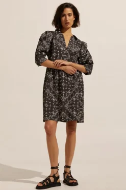 zoe kratzmann Dresses|Cruise Dress-Black Bandana