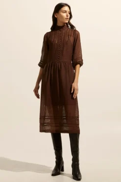 zoe kratzmann Dresses|Declare Dress-Chocolate