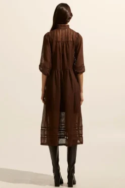 zoe kratzmann Dresses|Declare Dress-Chocolate