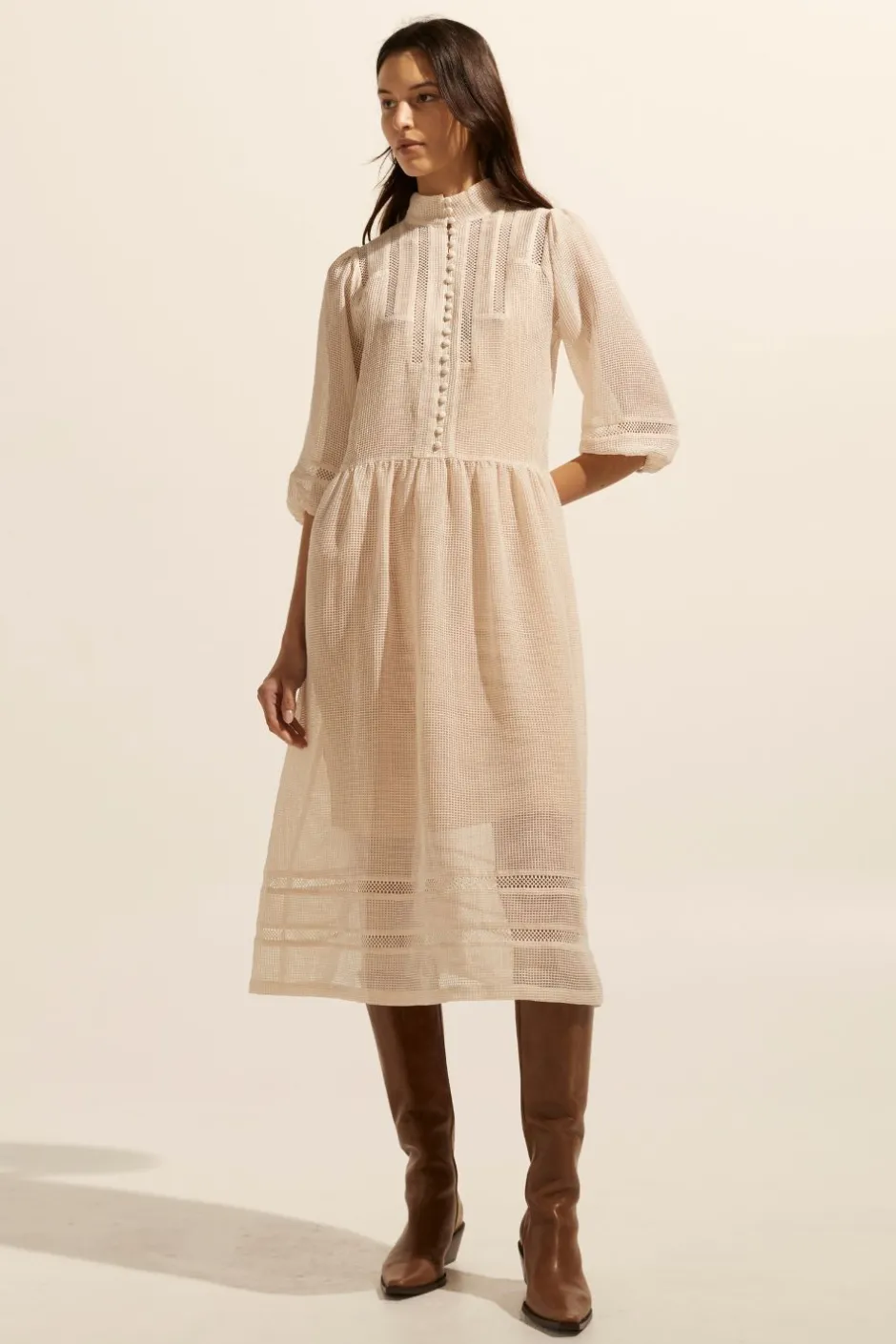 zoe kratzmann Dresses|Declare Dress-Ecru