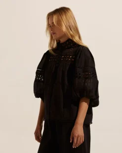 zoe kratzmann Tops|Dedicate Top-Black