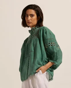 zoe kratzmann Tops|Dedicate Top-Pine