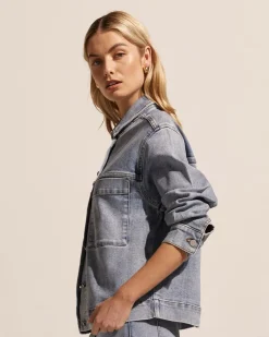 zoe kratzmann Jackets|Edit Jacket-Washed Denim