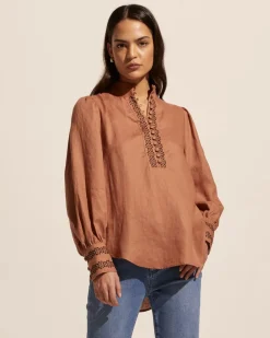 zoe kratzmann Tops|Emerge Top-Malt