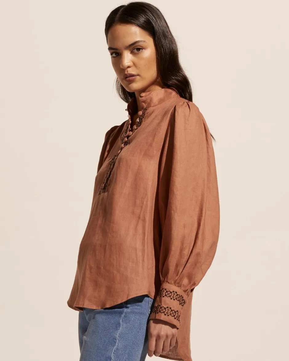 zoe kratzmann Tops|Emerge Top-Malt