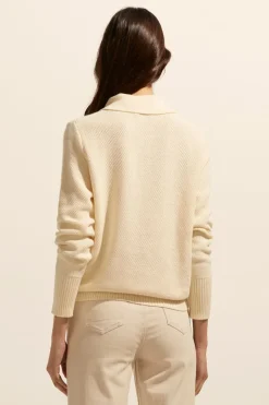 zoe kratzmann Knitwear|Engulf Knit-Cream