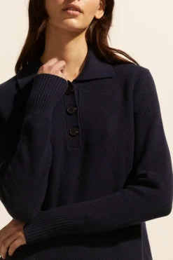 zoe kratzmann Knitwear|Engulf Knit-Indigo