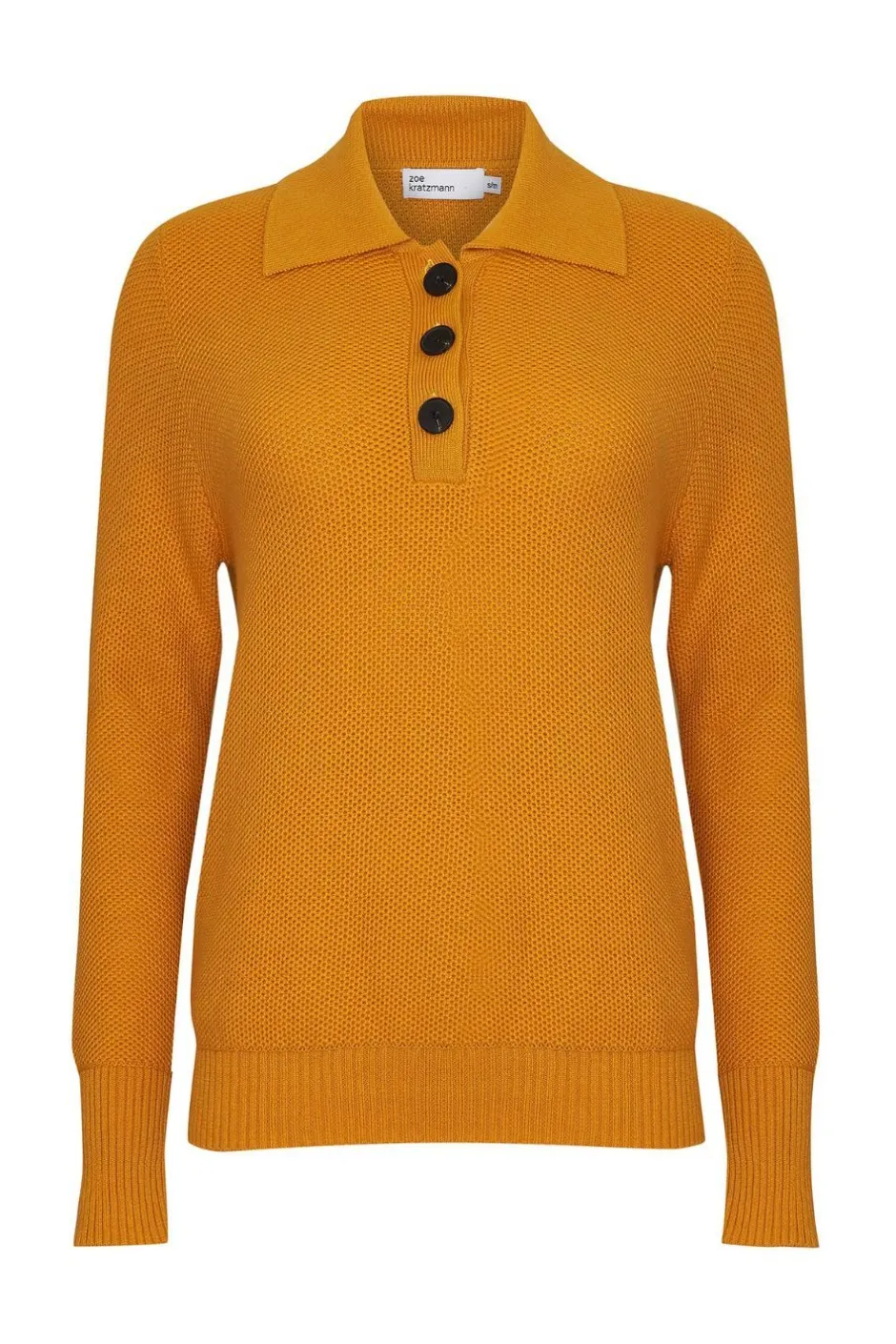 zoe kratzmann Knitwear|Engulf Knit-Ochre