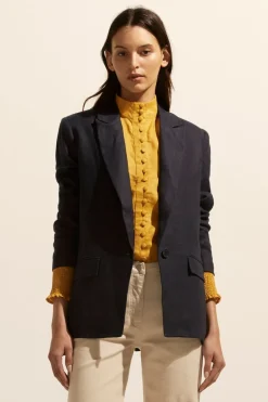 zoe kratzmann Jackets|Extend Jacket-Indigo