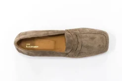 zoe kratzmann Flats|Fare Loafer-Chocolate Suede