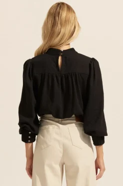 zoe kratzmann Tops|Faze Top-Black