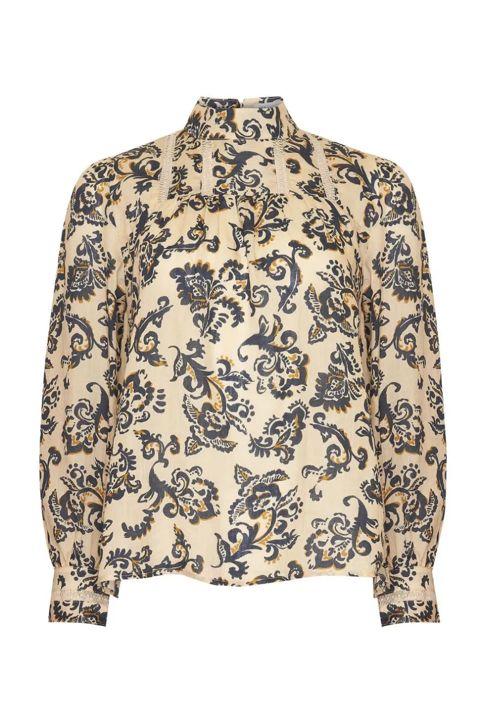 zoe kratzmann Tops|Faze Top-Ochre Floral