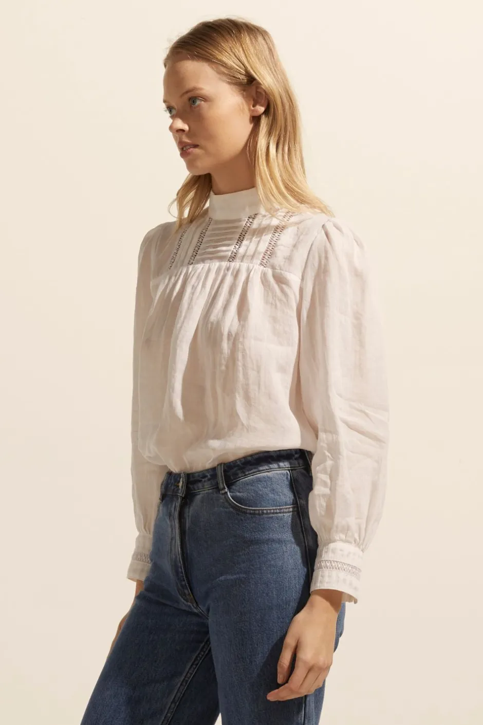 zoe kratzmann Tops|Faze Top-Porcelain