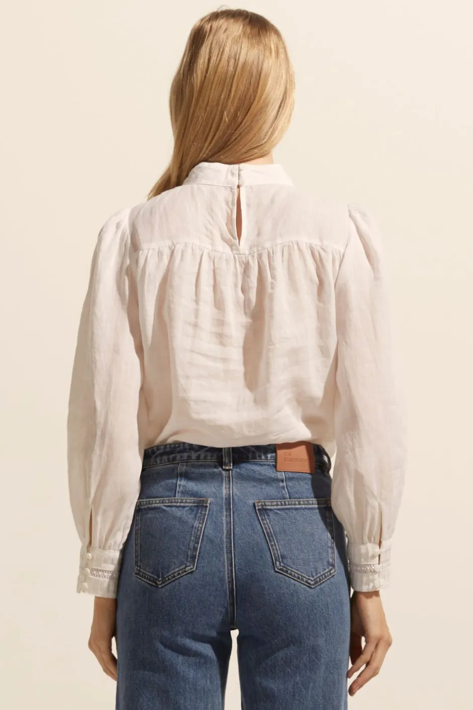 zoe kratzmann Tops|Faze Top-Porcelain