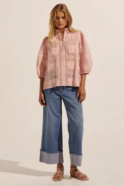 zoe kratzmann Tops|Fiction Top-Petal