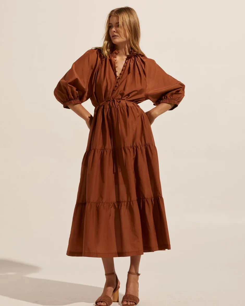 zoe kratzmann Dresses|Field Dress-Bronze